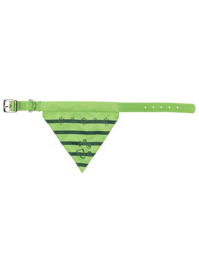 Trixie, Germany Trixie Collar with Neckerchief for Dogs (S-M, Apple), Green, Small, 150 Gram